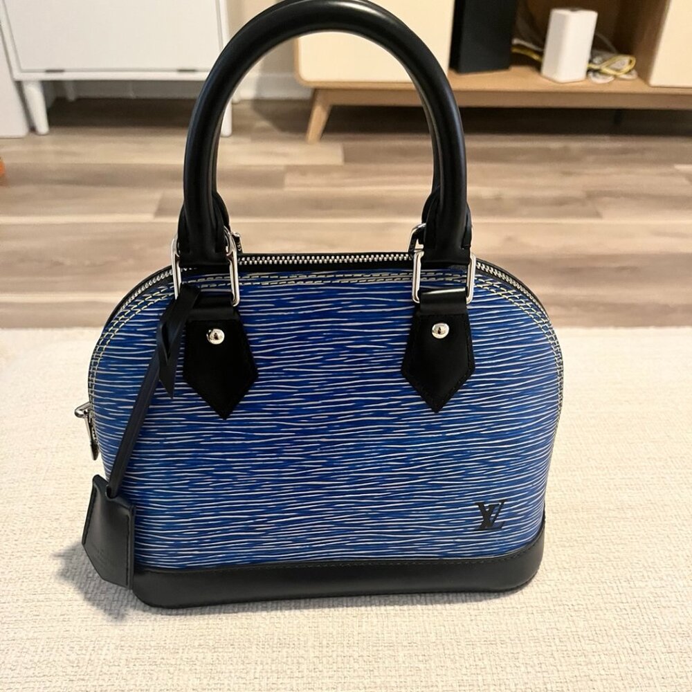 Authentic LV Denim Alma BB